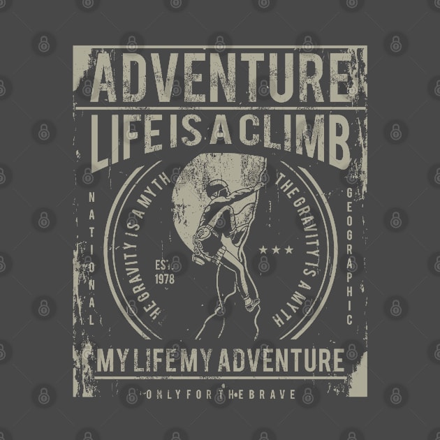 Adventure: Life is a Climb by Jarecrow 