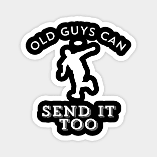 Old Guy - Retired Disc Golf Magnet