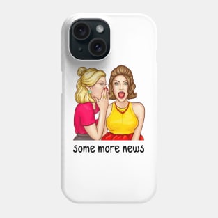 Some More News - cartoon Phone Case