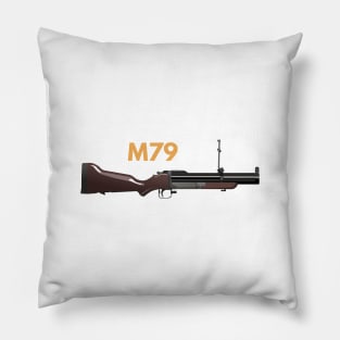 M79 American Grenade Launcher Pillow