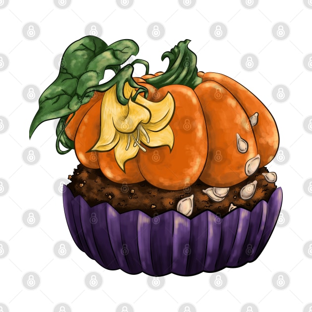 Pumpkin Cupcake by Thedustyphoenix