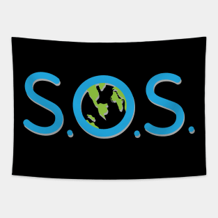 SOS Earth Tapestry