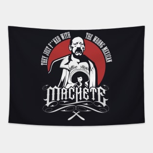 Machete logo Tapestry