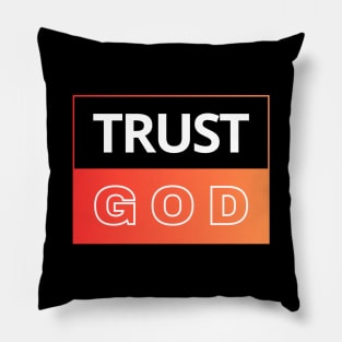 Trust God | Christian Pillow