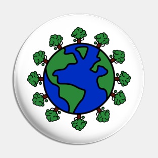 Plant a tree Pin