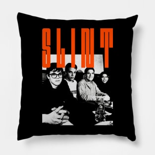 S L I N T -- Vintage Fan Artwork // 80s Style Design Pillow