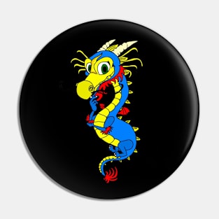 Cutie-Pie Eastern Dragon Pin