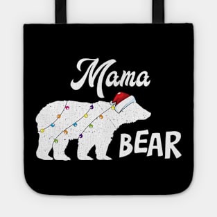 'Polar Mama Bear' Funny Christmas  Bear Tote