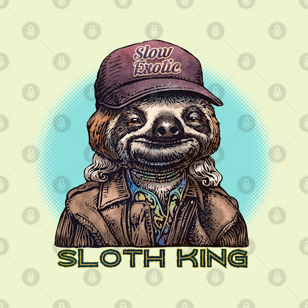 Sloth King by ChetArt