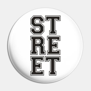 Street Brand T-Shirt Pin