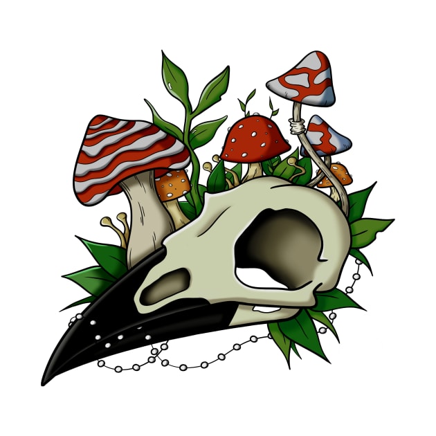 Bird Skull by joanie1508