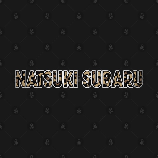 Awesome Proud Name Subaru Pattern Retro Anime by Amir Dorsman Tribal