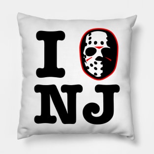 I chainsaw/heart New Jersey! Pillow