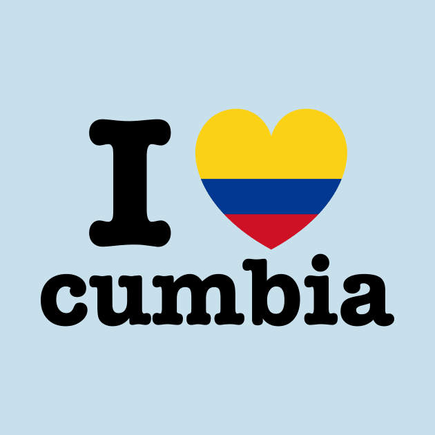 I heart cumbia - Orgullo de Colombia by verde