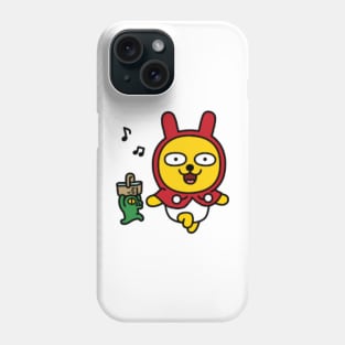 KakaoTalk Friends Muzi & Con (Little Red Riding Hood) Phone Case