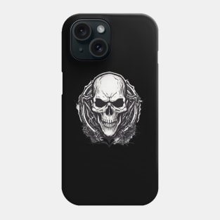 Terrifying skull Phone Case