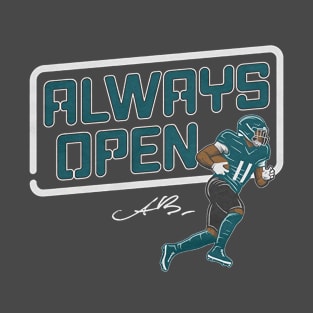 A.J. Brown Always Open Philly T-Shirt