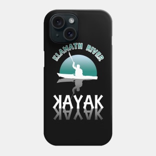 Kayaking the Klamath River - Kayak Phone Case