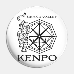 Grand Valley Kenpo Grunge Style Pin