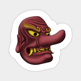 Tengu Mask Magnet