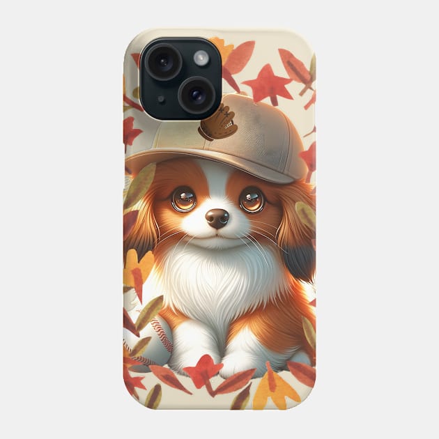 Autumn With Nederlandse Kooikerhondje Phone Case by FashionPulse