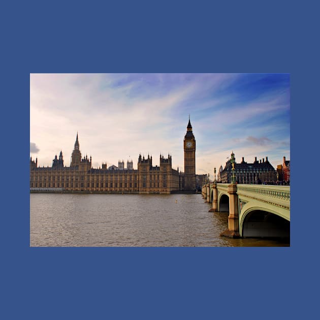 Big Ben Queen Elizabeth Tower Westminster Bridge by AndyEvansPhotos