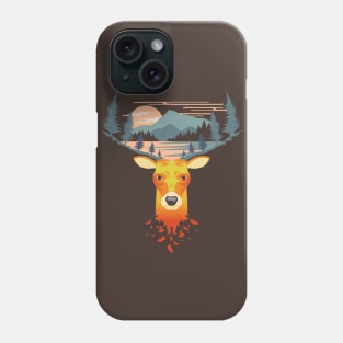 Deer forest's spirit Phone Case