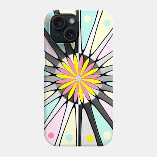 Happy geometric design Phone Case