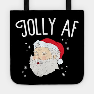 Santa Jolly AF Tote