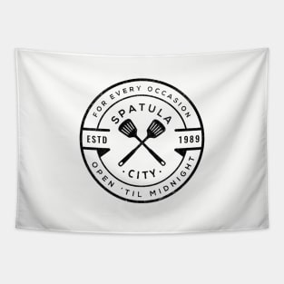 Spatula City - UHF logo Tapestry