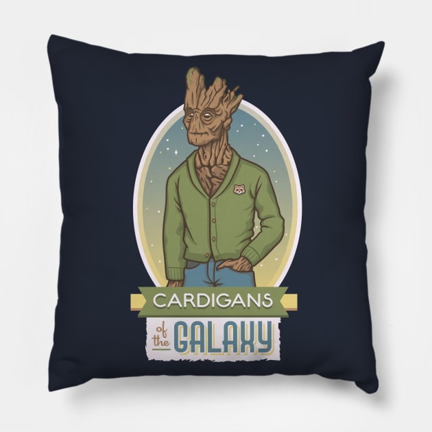 Cardigans Of The Galaxy Pillow by chocopants