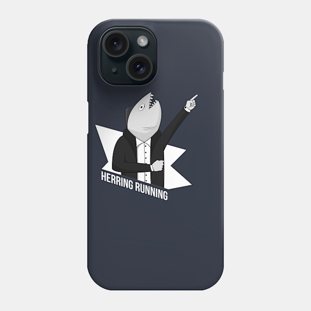 Herring Running Phone Case by Marxally