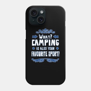 Camping Campfire Tent Camping Adventure Gift Phone Case