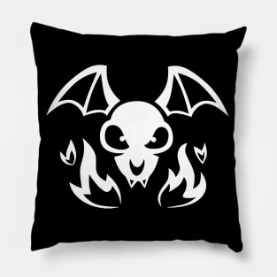 Death Bat Decal Pillow