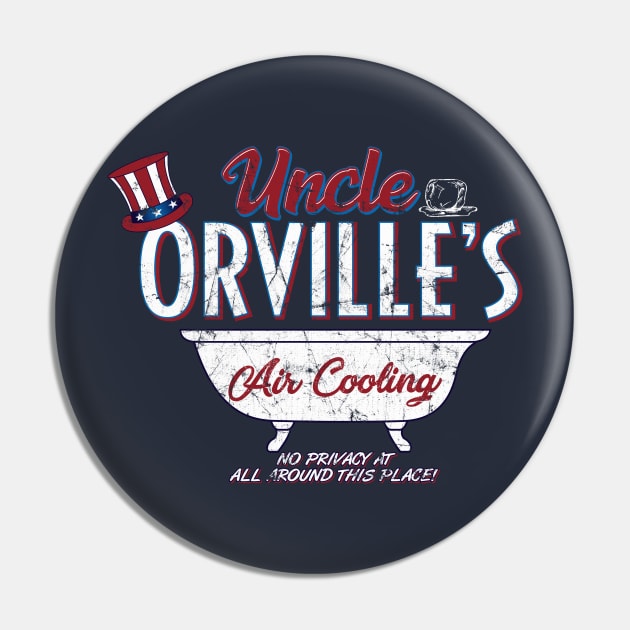 Uncle Orville's Air Cooling Pin by ResortMagicMerch