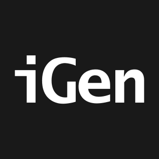 iGen Minimal Typography T-Shirt