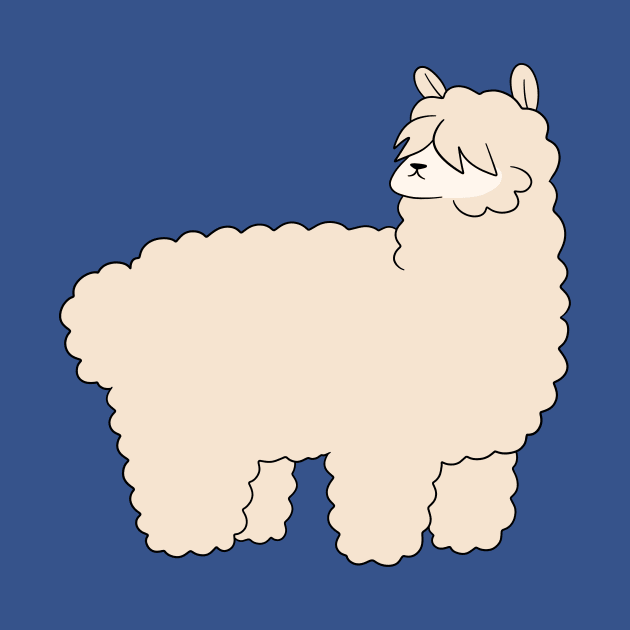 Fluffy Alpaca by saradaboru