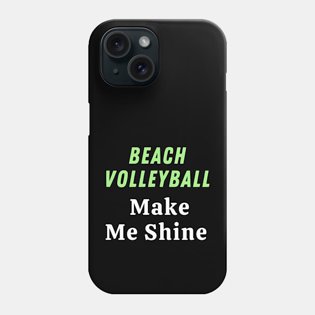 Beach volleyball Phone Case by Mdath