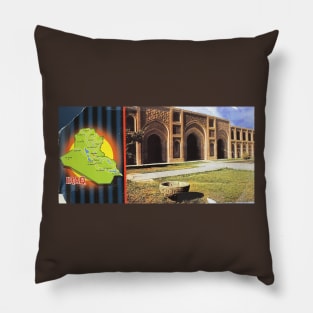 al-Madrasa al-Mostansiriya, Baghdad, Iraq Pillow