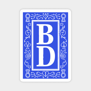 Blue Deck Logo Magnet