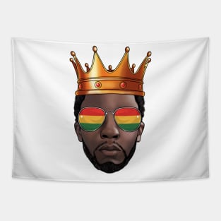 Black King Black Father Black Leader Black History Month Tapestry