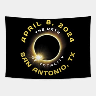 San Antonio Texas Solar Eclipse Totality April 8 2024 Tapestry