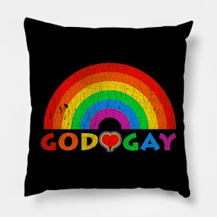 God Loves Gays Pillow