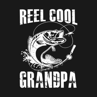 Reel Cool Grandpa fishing T-Shirt