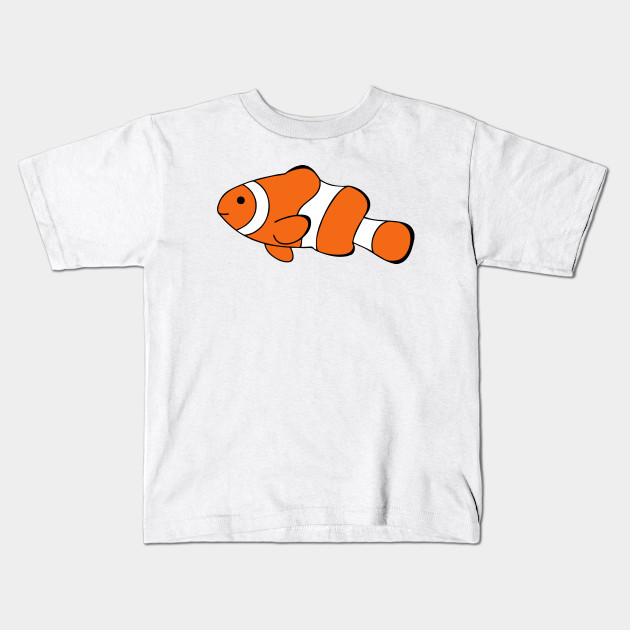 Clownfish Drawing Clownfish Kids T Shirt Teepublic