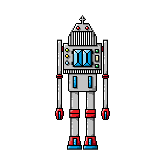 Pixel Robot 108 by Vampireslug