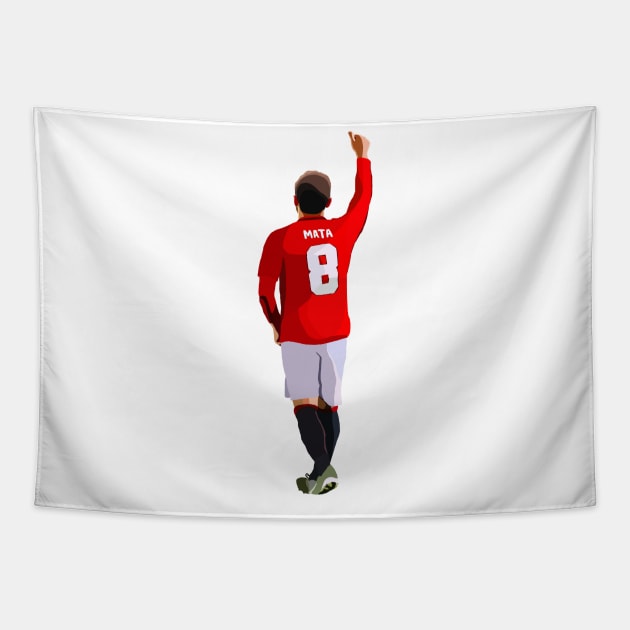 Juan Mata Tapestry by Webbed Toe Design's