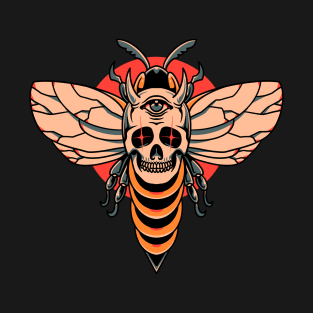 devil bee tattoo T-Shirt