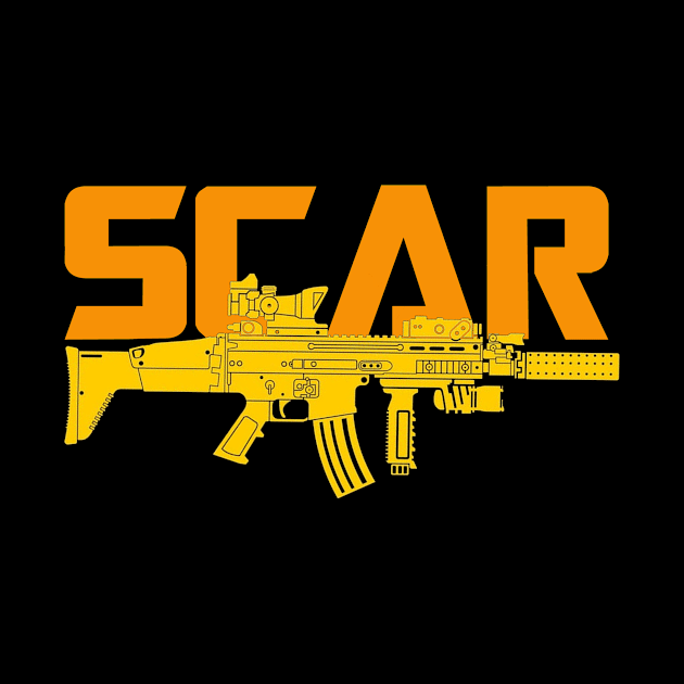 Assault Rifle SCAR by Aim For The Face