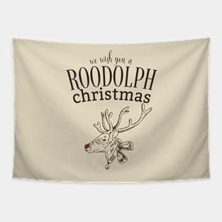 Roodolph The Red Nosed Roo! Merry Christmas Gift Idea! Tapestry